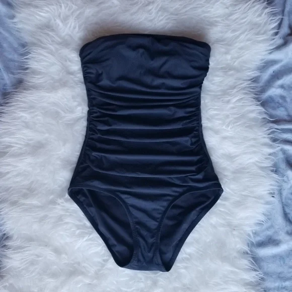 J. Crew Waist-Slimming One Piece Swimsuit - Picture 1 of 5